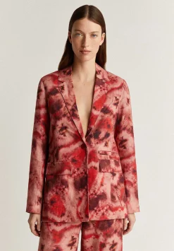 Scalpers Blazers And Vests<Tie Dye Linen Blazer