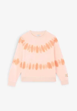 Scalpers Sweatshirts<Tie Dye Skull Contrast Sweatshirt