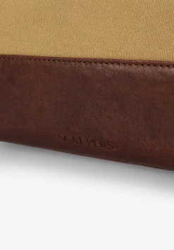 Scalpers Backpacks And Toiletry Bags<Toiletry Bag With Leather Detail