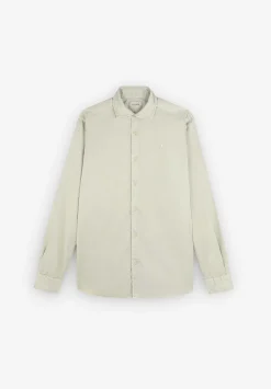 Scalpers Casual<Tone Embroidered Skull Shirt