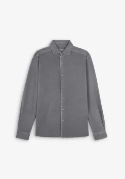 Scalpers Casual<Tone Skull Pique Shirt