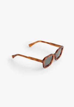 Scalpers Glasses<Tortoiseshell Effect Paste Square Sunglasses