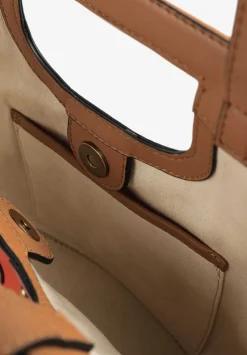 Scalpers Fur<Tricolor Leather Shoulder Bag