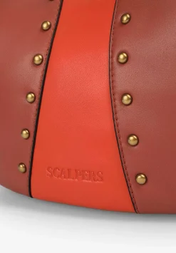 Scalpers Fur<Tricolor Leather Shoulder Bag