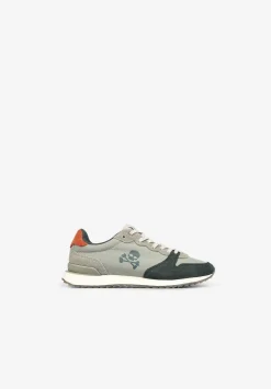 Scalpers Footwear<Tricolor Skull Sneakers