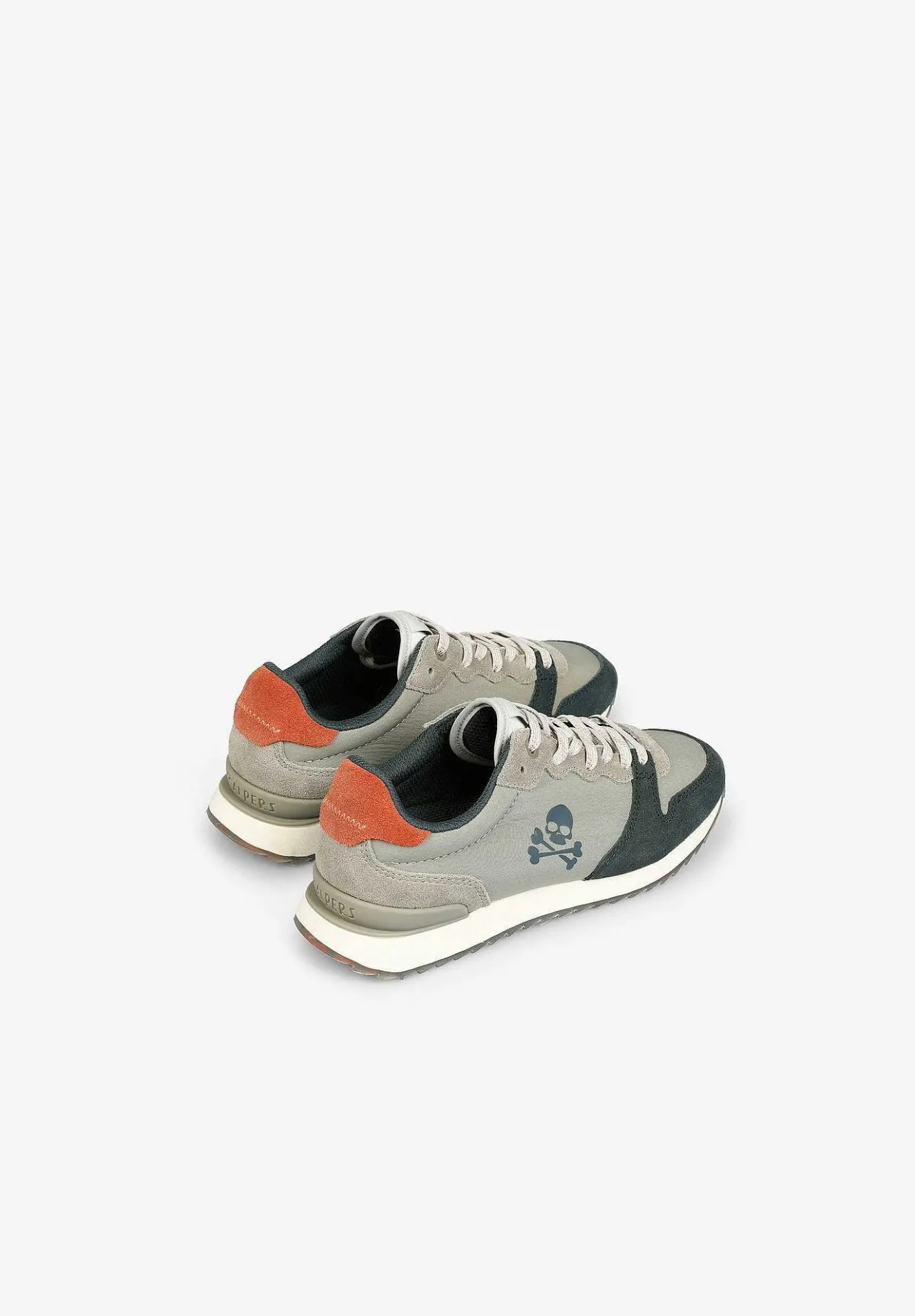 Scalpers Footwear<Tricolor Skull Sneakers