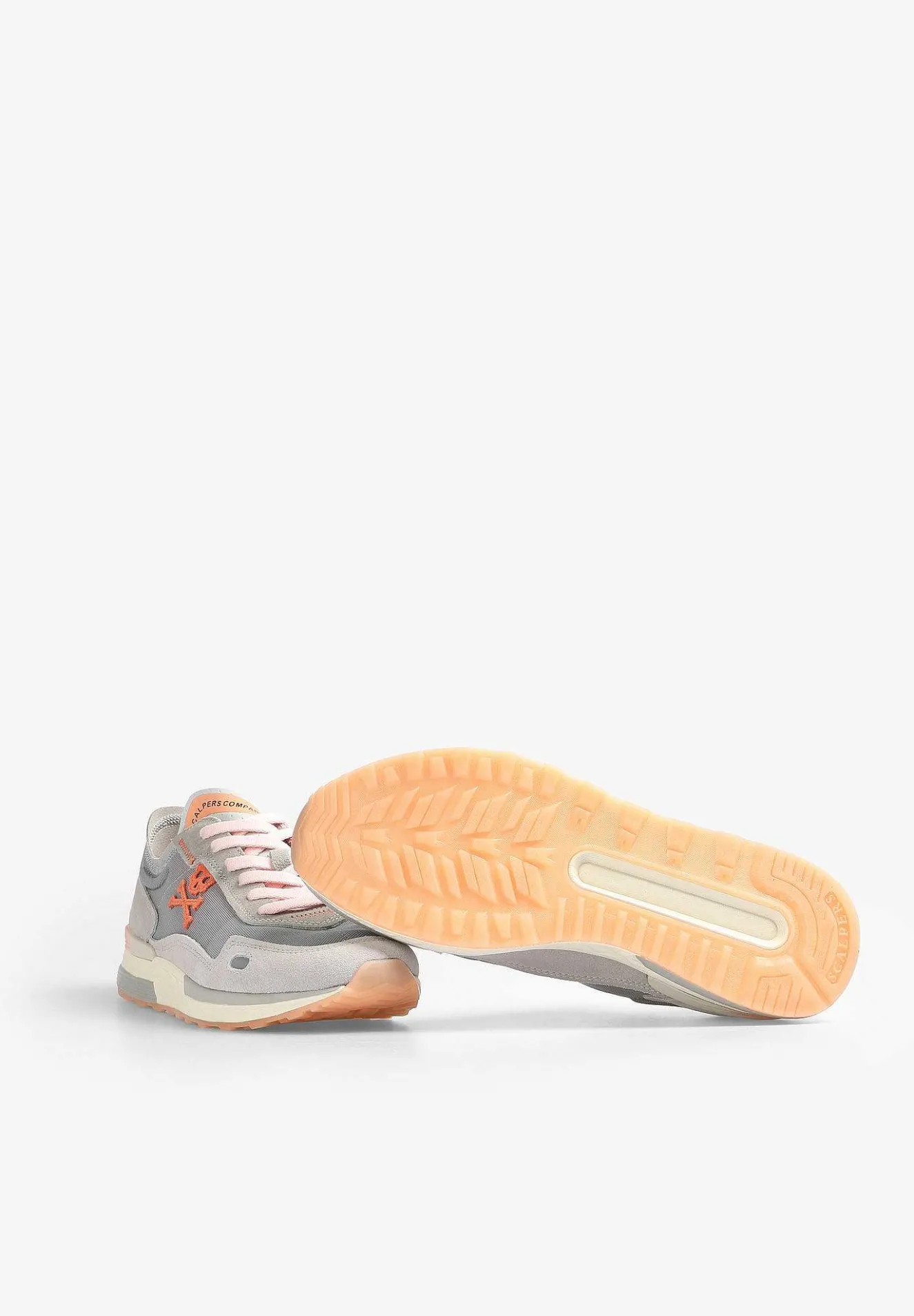 Scalpers Sneakers<Tricolor Suede Sneakers