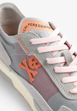 Scalpers Sneakers<Tricolor Suede Sneakers