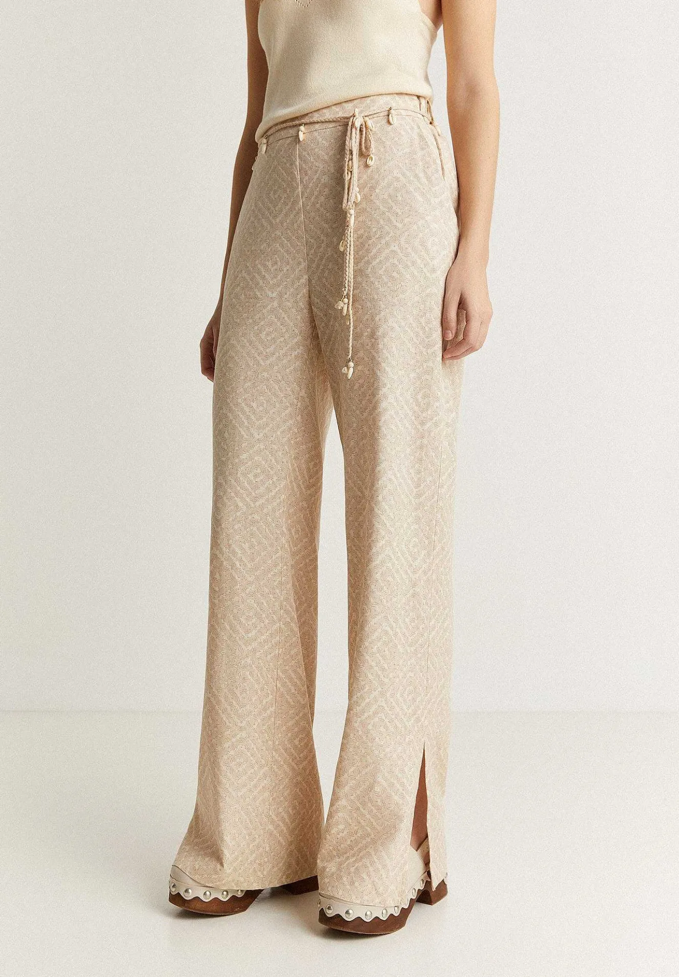 Scalpers Pants<Trim Print Pant