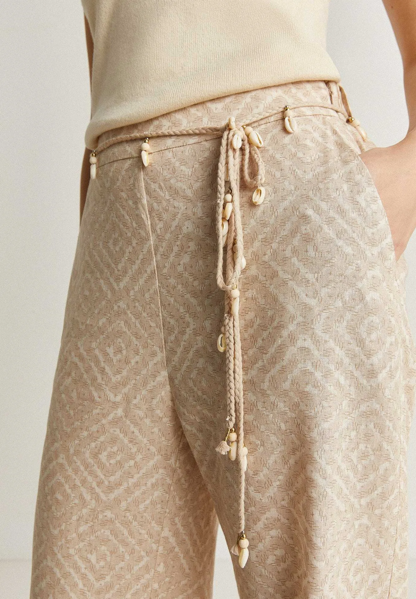 Scalpers Pants<Trim Print Pant