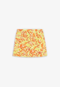 Scalpers Skirts<Tropical Linen Mini Skirt