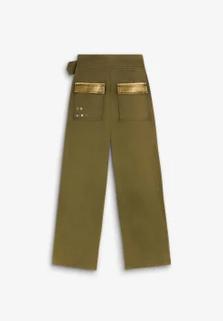 Scalpers Pants<Trousers With Pleats And Studs Details