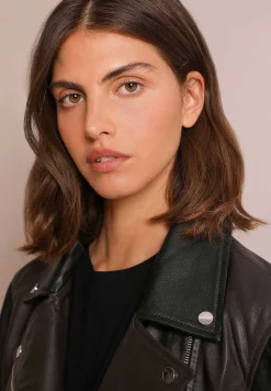 Scalpers Jackets And Trench<Two-Tone Biker Jacket