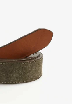Scalpers Belts And Suspenders<Two-Tone Leather Belt