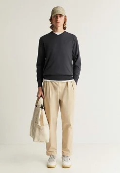 Scalpers Sweaters And Cardigans<V Neck Skull Sweater
