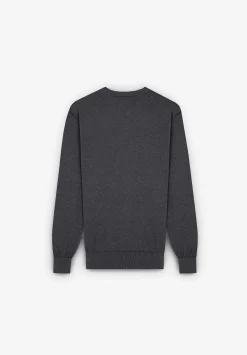 Scalpers Sweaters And Cardigans<V Neck Skull Sweater
