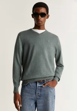 Scalpers Sweaters And Cardigans<V Neck Skull Sweater