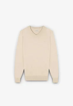 Scalpers Sweaters And Cardigans<V Neck Skull Sweater