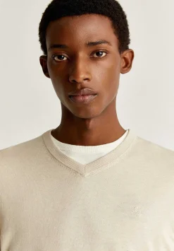 Scalpers Sweaters And Cardigans<V Neck Skull Sweater