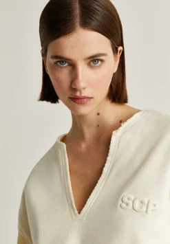 Scalpers Sweatshirts<V Neck Sweatshirt