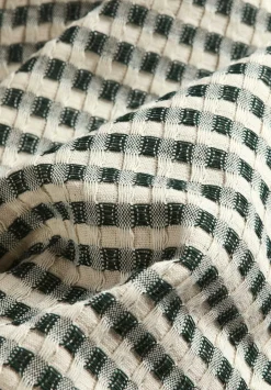 Scalpers Table Linen<Vichy Check Cotton Tablecloth