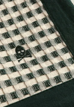 Scalpers Table Linen<Vichy Check Cotton Tablecloth
