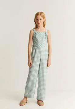 Scalpers Pants And Overalls<Vichy Texture Dungarees