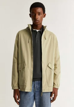 Scalpers Jackets And Jackets<Washed Effect Jacket