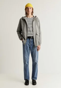 Scalpers Jackets And Jackets<Washed Effect Jacket
