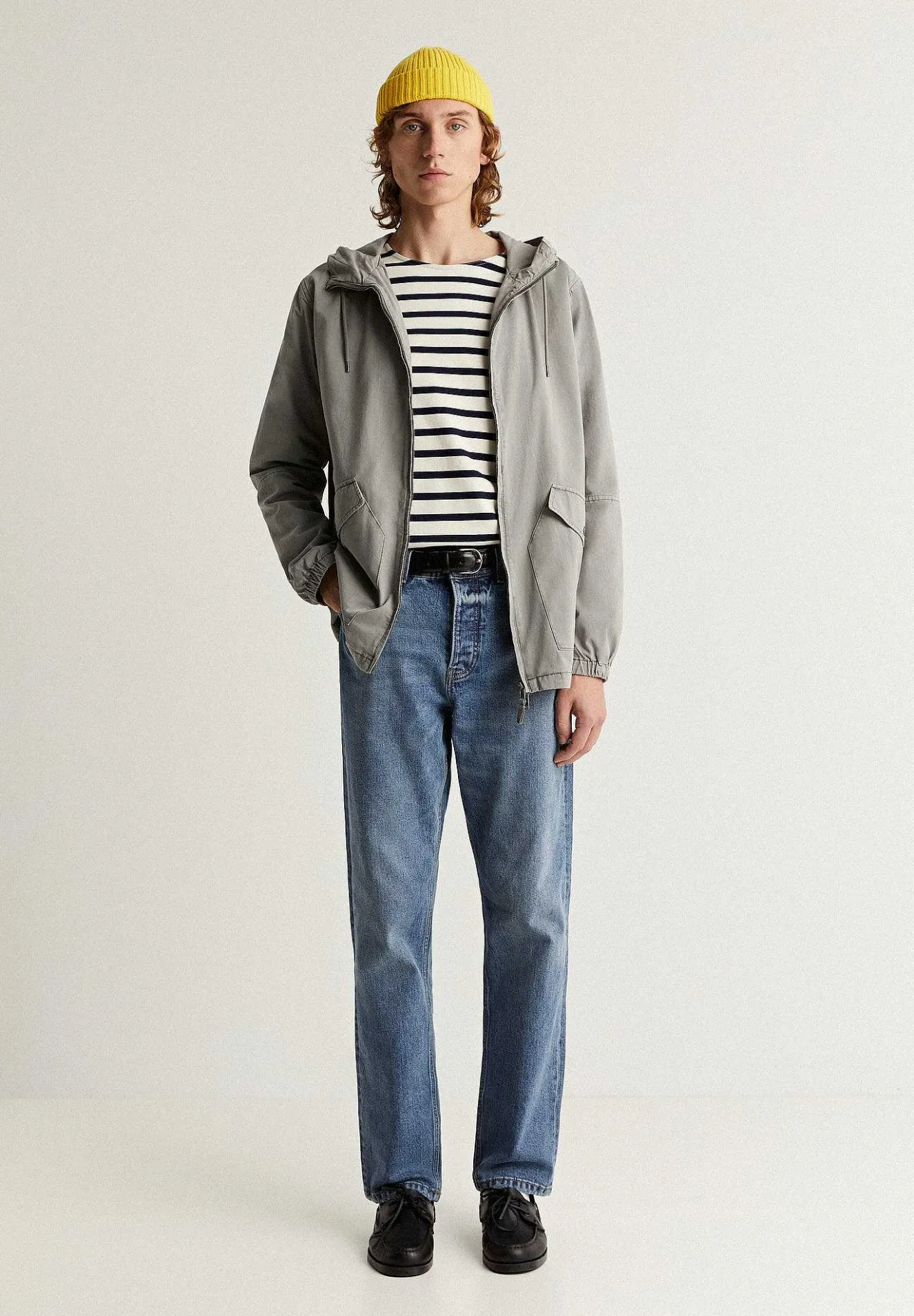 Scalpers Jackets And Jackets<Washed Effect Jacket