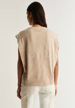 Scalpers T-Shirts And Tops<Washed Effect T-Shirt