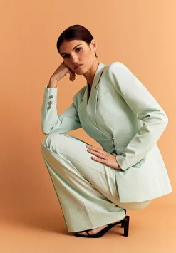 Scalpers Pants<Wide Leg Pants With Buttons