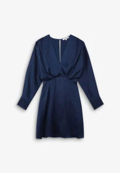Scalpers Dresses<Wrinkled Satin Mini Dress