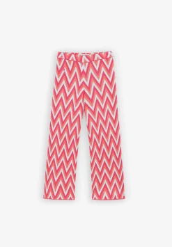 Scalpers Pants And Overalls<Zig Zag Knitted Pants