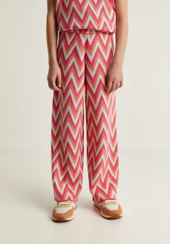 Scalpers Pants And Overalls<Zig Zag Knitted Pants