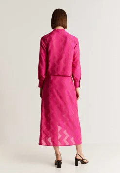 Scalpers Skirts<Zigzag Jacquard Skirt
