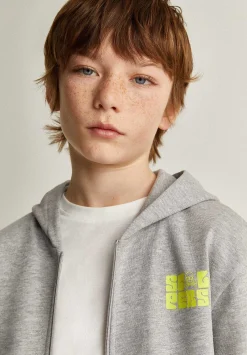 Scalpers Sweatshirts<Zipper Hooded Sweatshirt