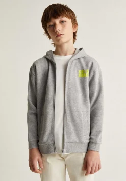 Scalpers Sweatshirts<Zipper Hooded Sweatshirt