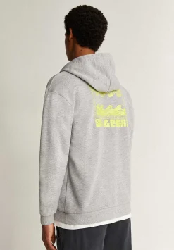 Scalpers Sweatshirts<Zipper Hooded Sweatshirt