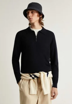 Scalpers Sweaters And Cardigans<Zipper Polo Sweater